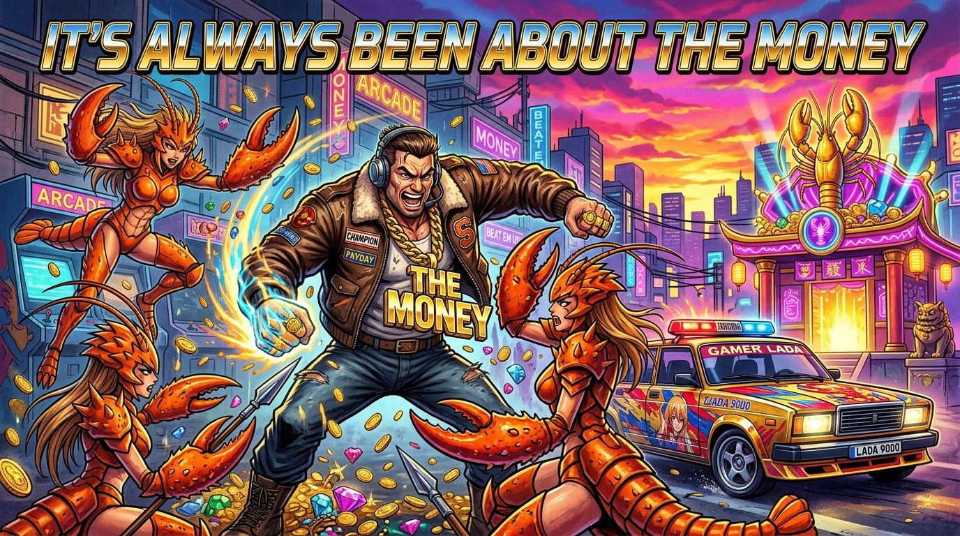 IT'S ALWAYS BEEN ABOUT THE MONEY
